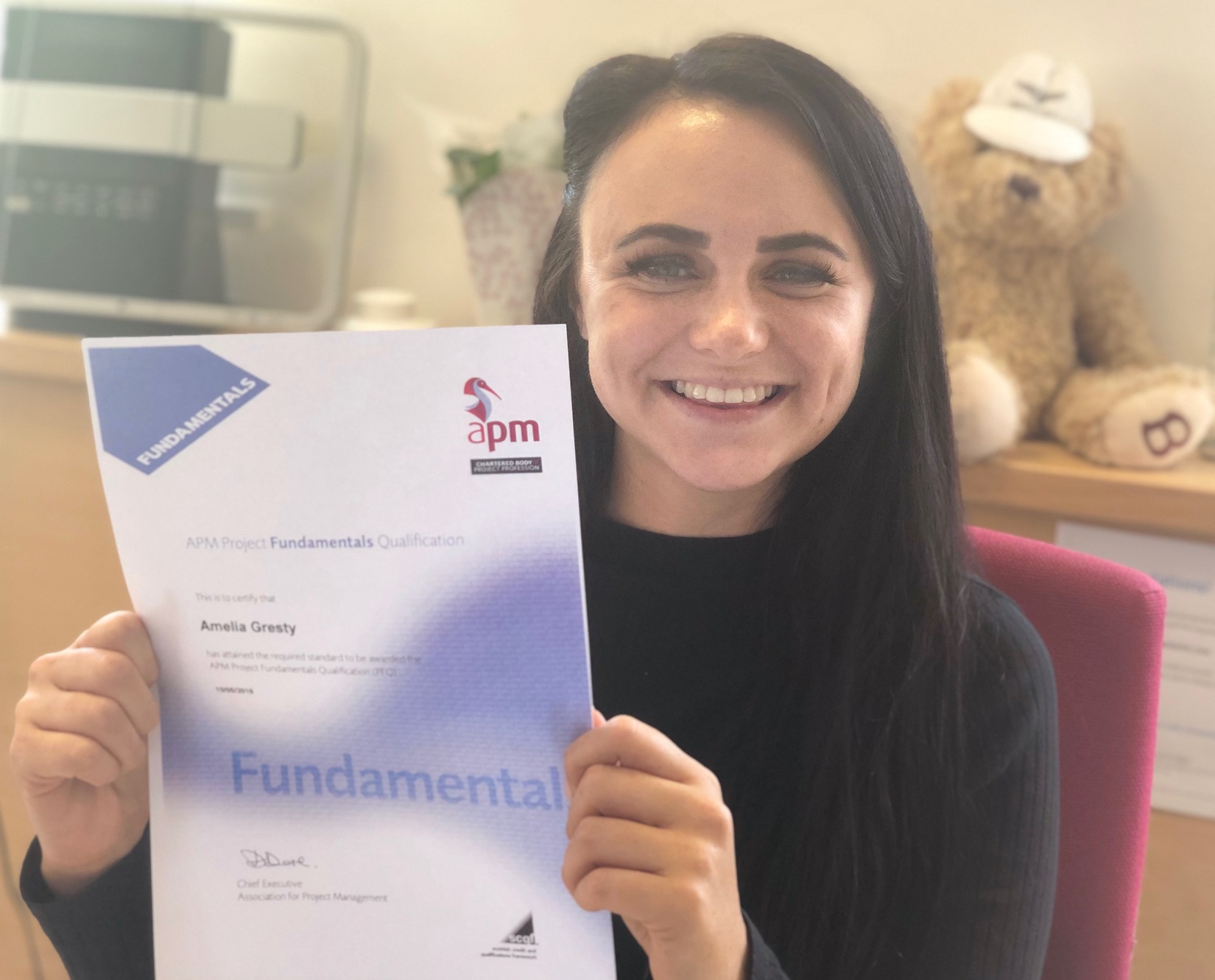 passed exam project management training